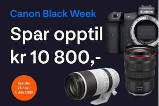 Canon Black Week-tilbud